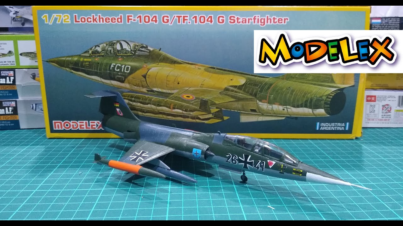 Modelex Lockheed F-104 G/ TF-104 Starfighter 1/72