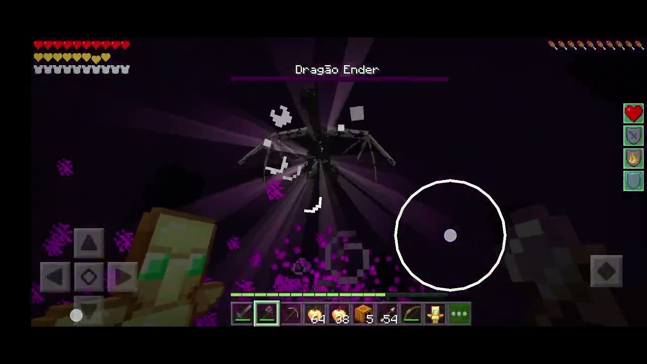 Zerando Minecraft com os melhores itens