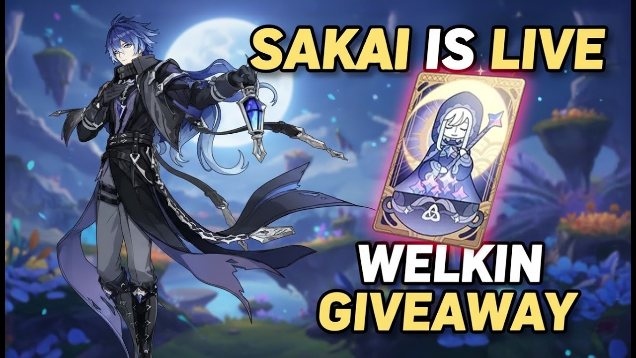 Genshin Impact Livestream: Your Chance to WIN Welkin! #welkingiveaway #giveaway