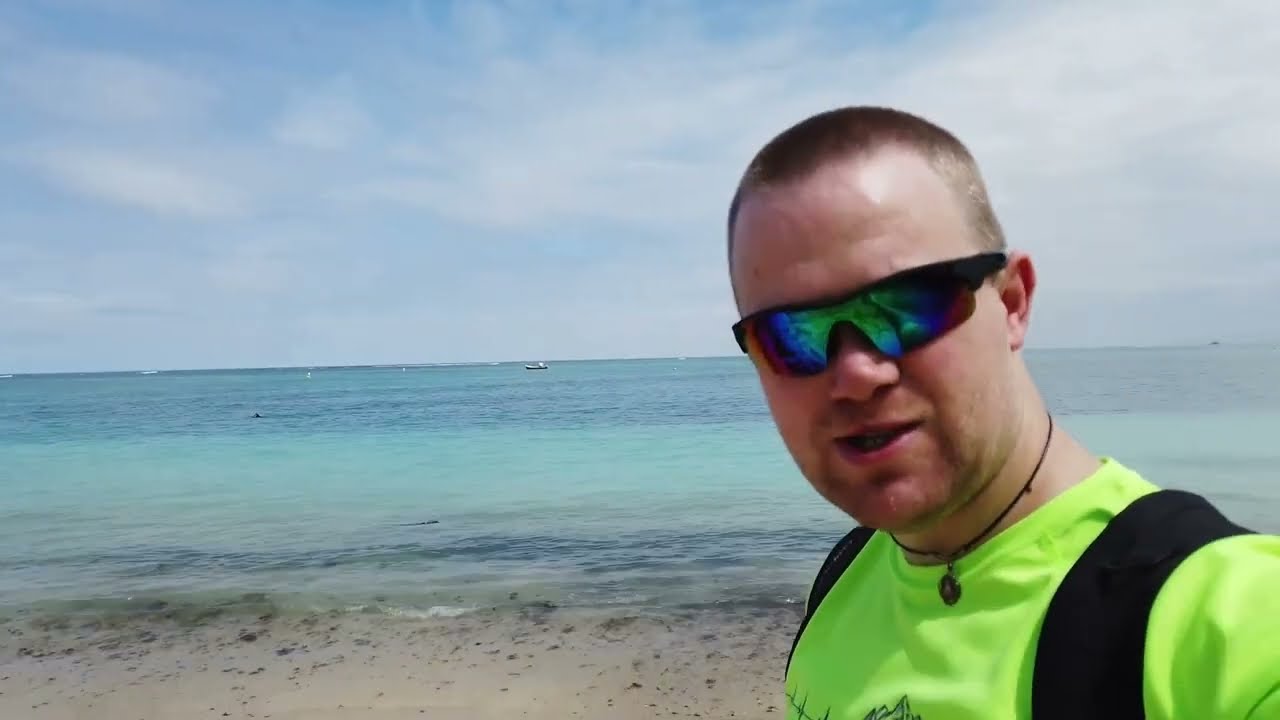 Trou aux Beach snorkeling Mauritius vlog 2