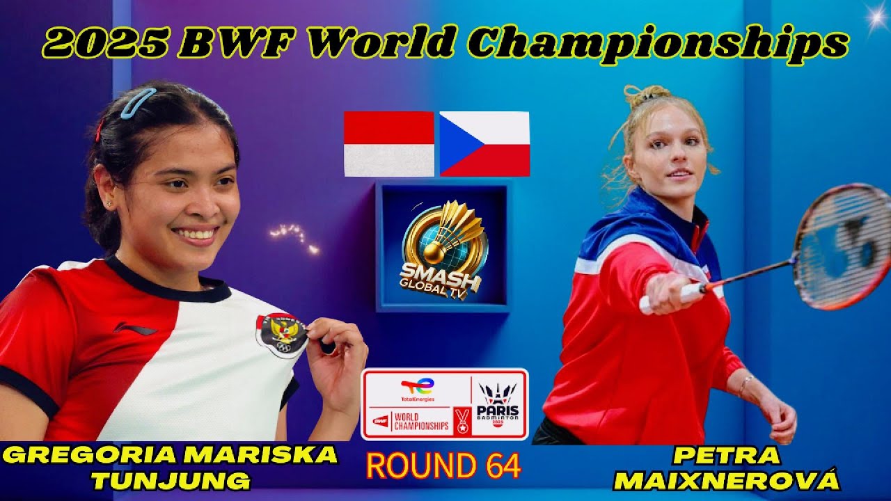 Gregoria Mariska Tunjung vs Petra Maixnerová | Babak 64 Besar | Kejuaraan Dunia BWF 2025