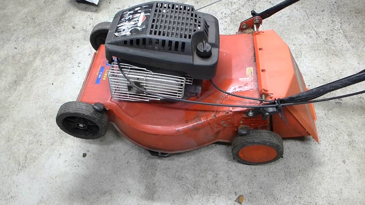 Ölwechsel am Rasenmäher(briggs & stratton) durchführen