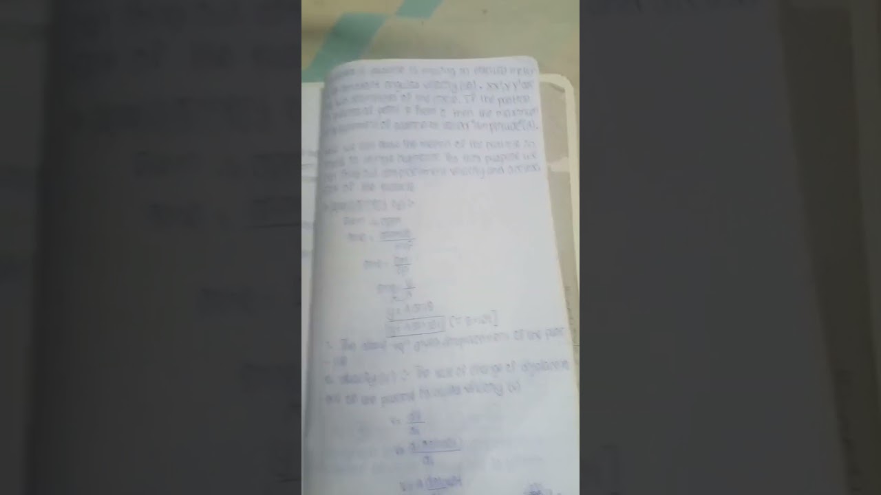 inter-1st year physics 8 marks veryimpquestionsimple harmonicmotionnotes 