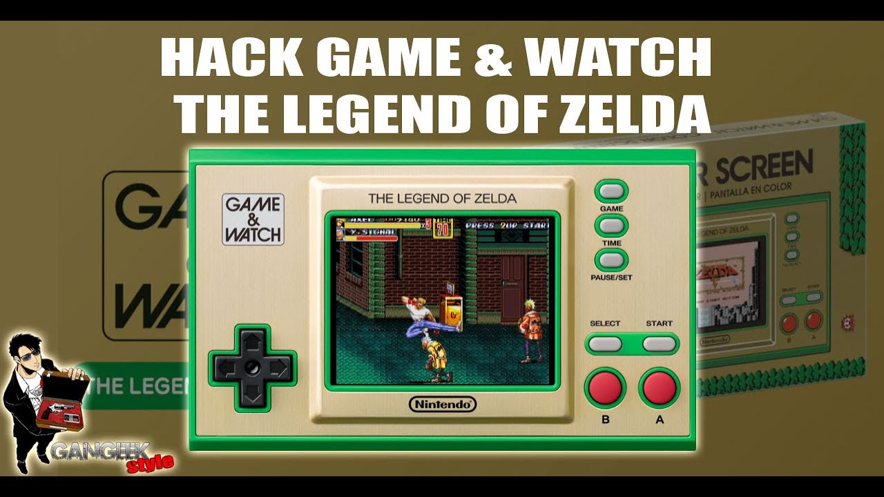 HACK du GAME & WATCH THE LEGEND OF ZELDA !