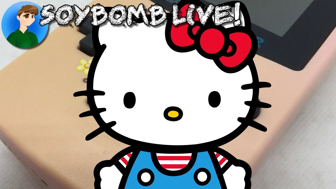 Hello Kitty on Game Boy Color! | SoyBomb LIVE!