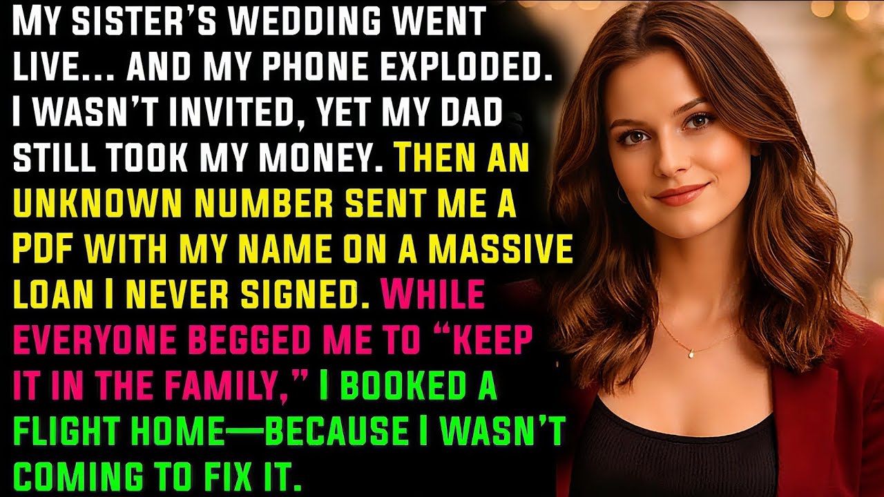 I missed my sister&rsquo;s wedding&hellip; then I found my dad&rsquo;s forged paperwork.