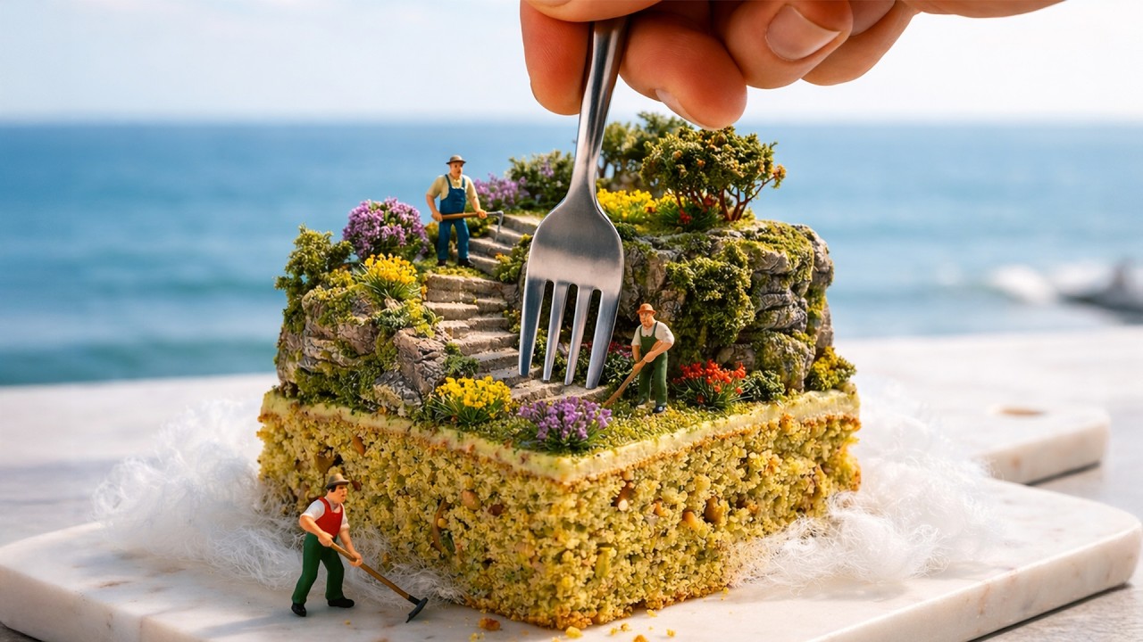 Mini-World vs Fork No Chance to Escape｜Tiny Diorama