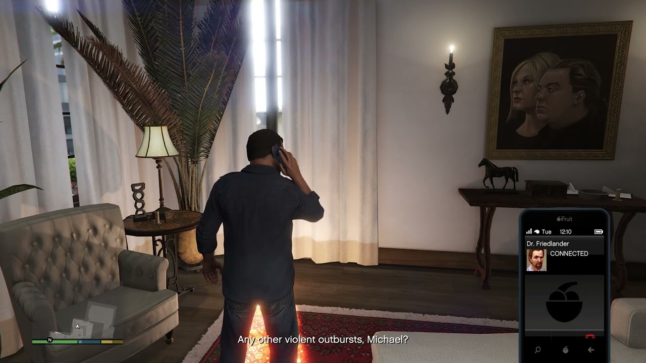 Grand Theft Auto 5 (PS5) Dr. Friedlander Phone Session #1