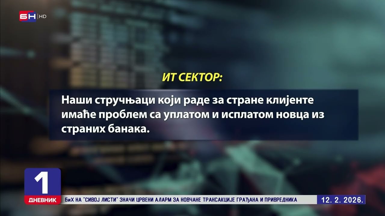 BiH CRNA RUPA EVROPE: Moguća finansijska blokada koju će osjetiti svi građani?!