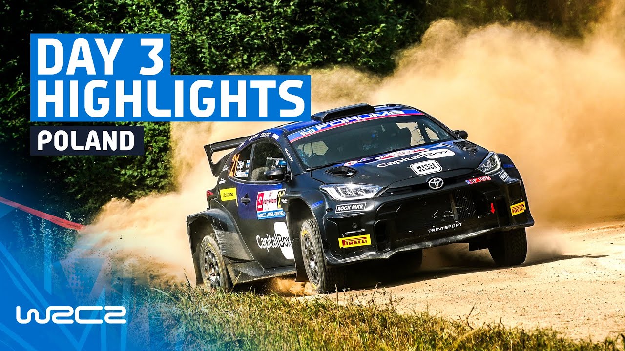 WRC2 Day 3 Highlights | WRC ORLEN 80th Rally Poland 2024