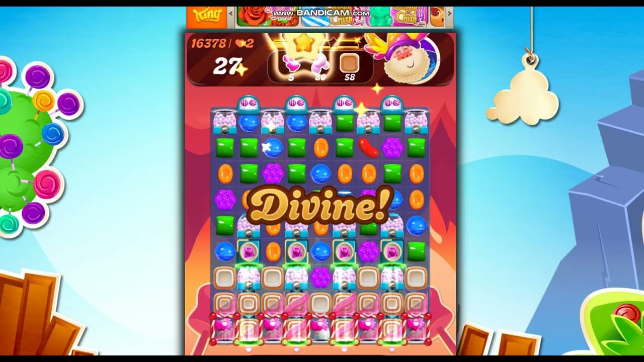 Candy Crush Saga Level 16378 NO BOOSTERS