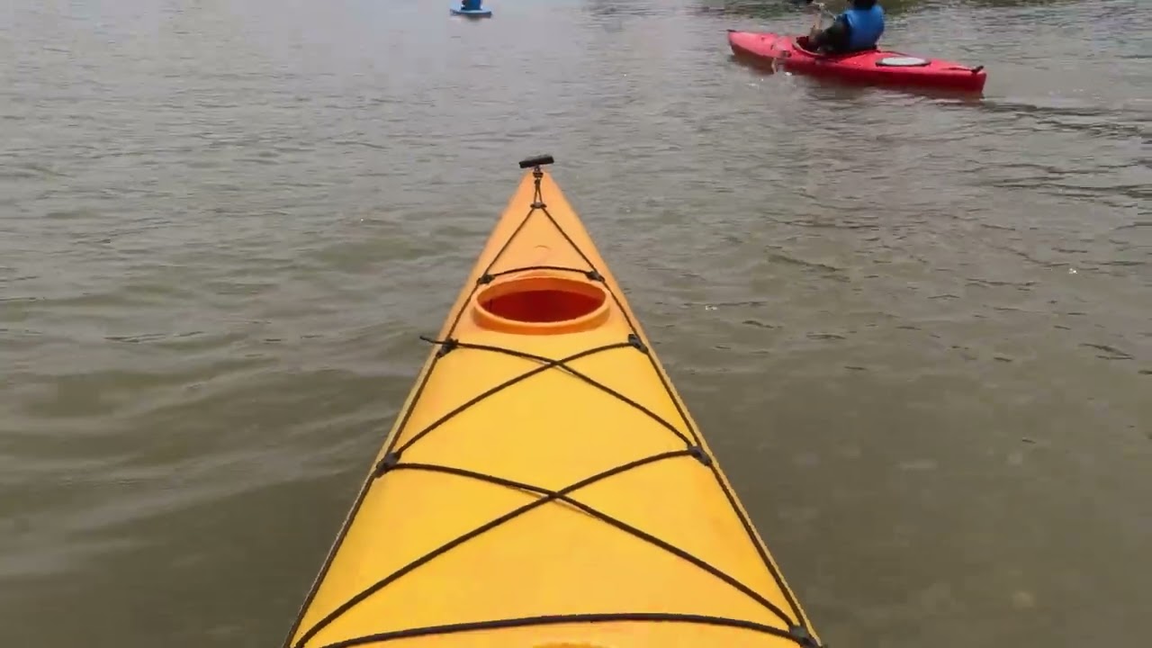 Saluda river  primer Dia Aprendiendo kayaks