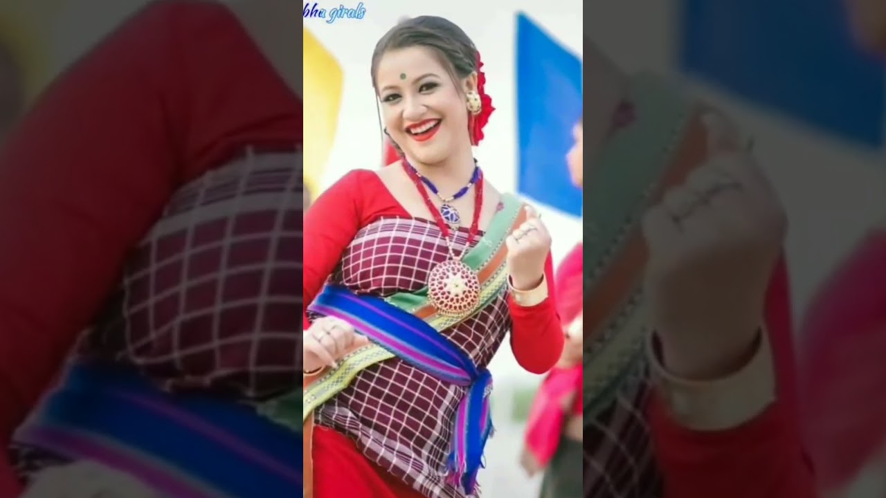 The Rabha Girl | Rabha Traditional Dress | @music #Shorts
