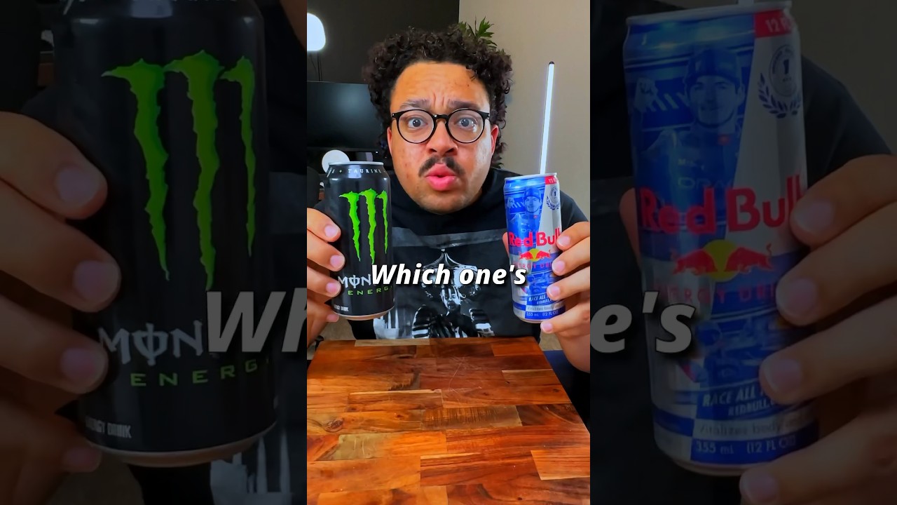 MONSTER VS RED BULL?! 😈🐂 🪽