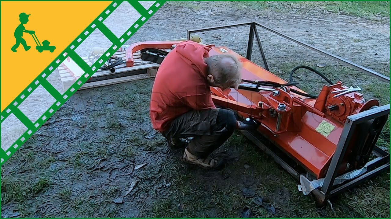 Montaggio del Trincia argini laterale a braccio per trattore serie leggera GeoTech Pro AMF165