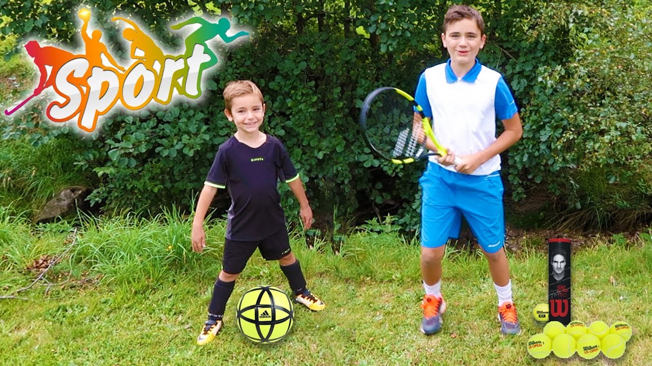 NOUVEAUX SPORTS pour Swan et Néo ! ⚽️🎾