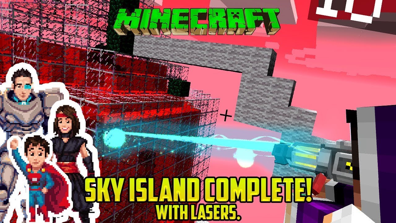 Minecraft: SKY ISLANDS COMPLETED! And check out this mod!