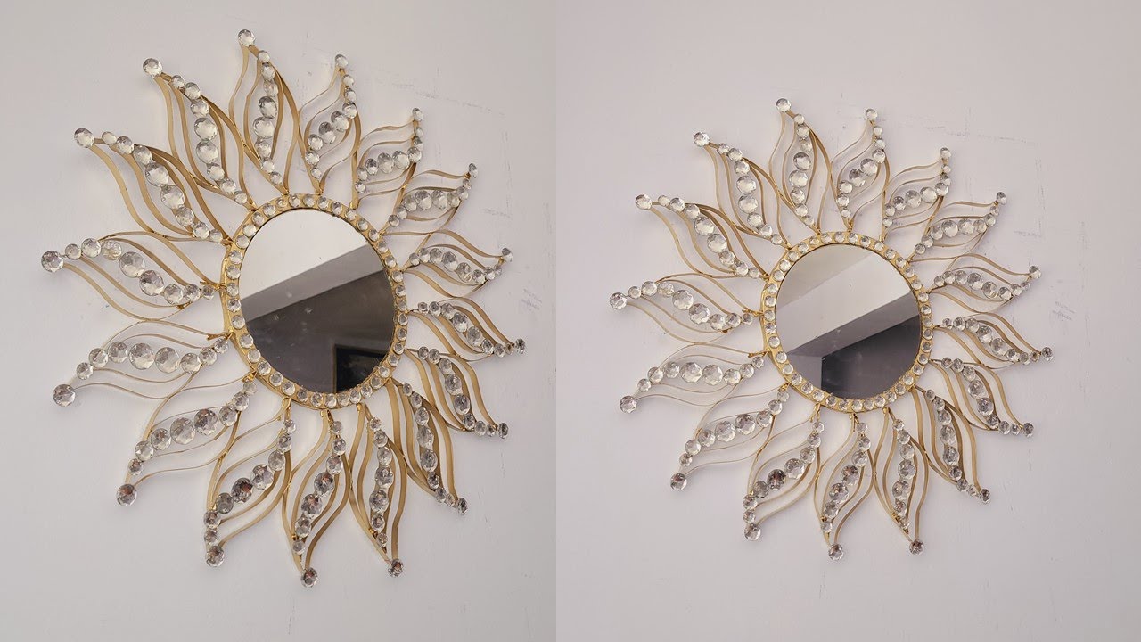 ESPEJO DORADO de cajas. GOLDEN MIRROR of boxes.