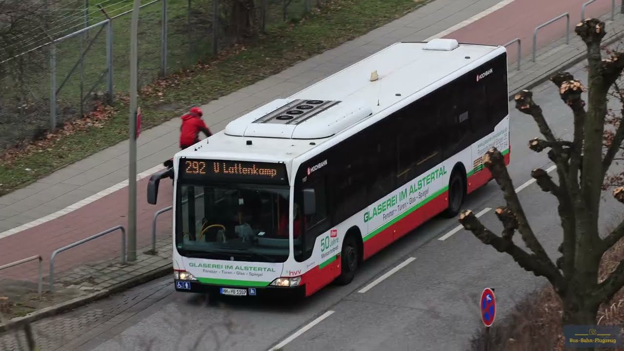 Busverkehr Hamburg Lufthansa Basis vom 23. Februar 2023