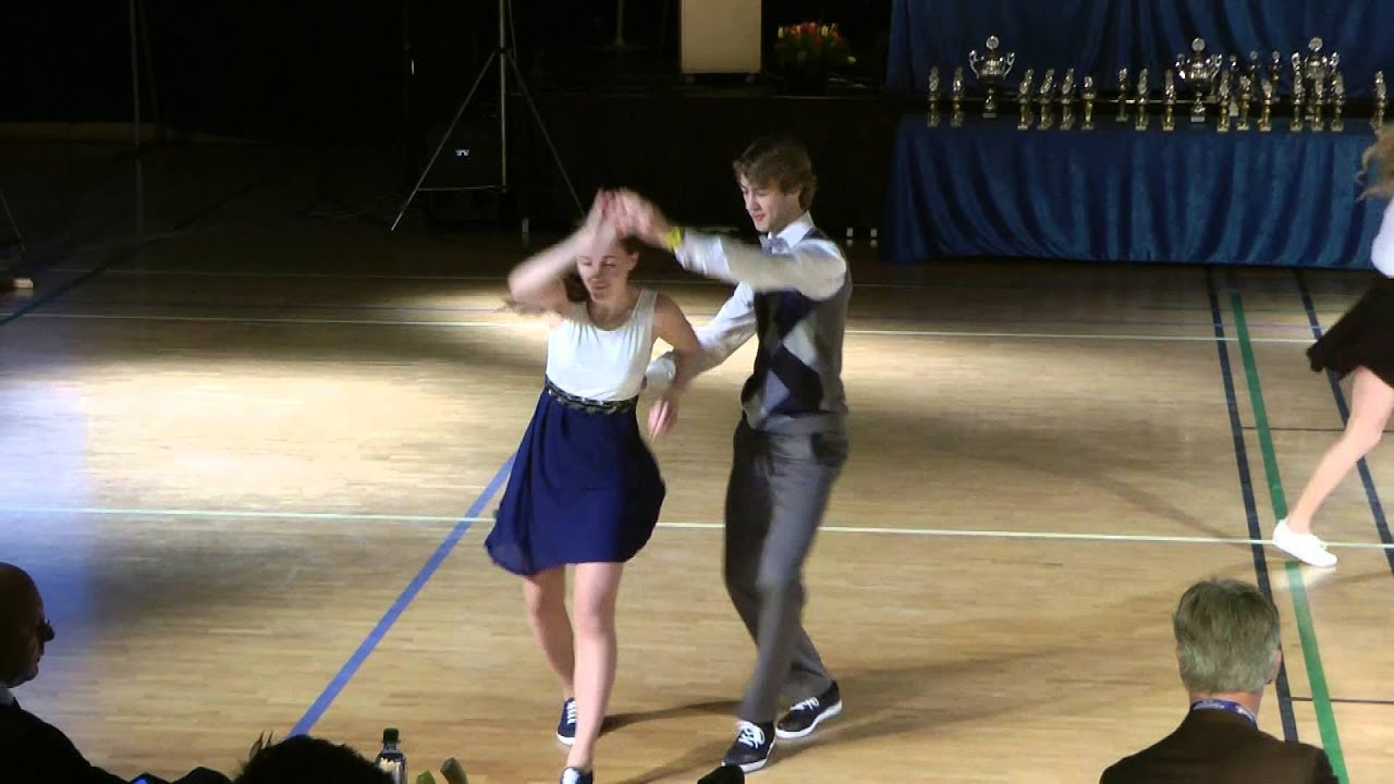 Swingdance Open 2014 Folkeswing 2. kvalifiseringsrunde Nicolay & Lise