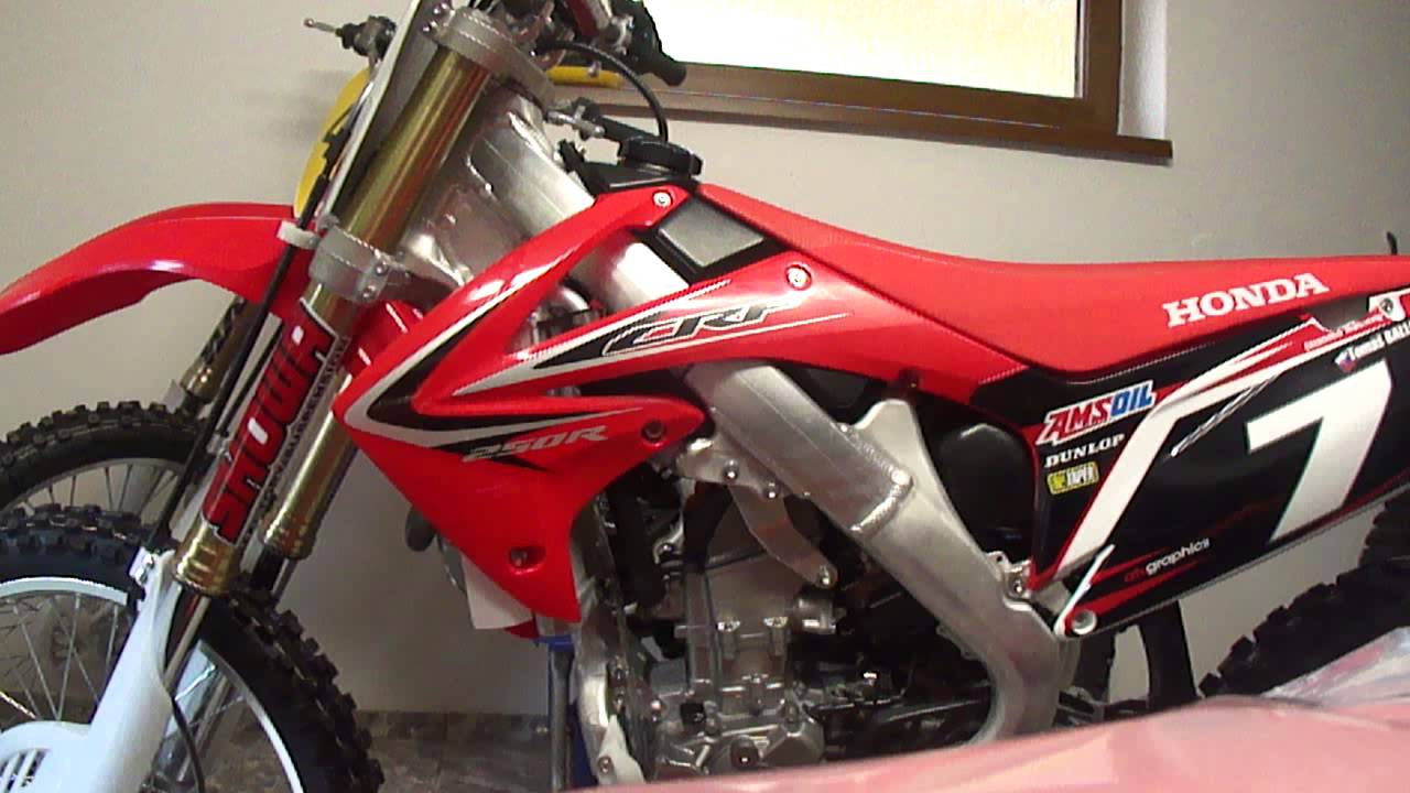 Honda crf 250r 2013 sound