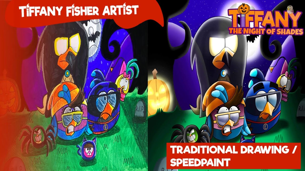 Tiffany: The Night of Shades 4th Anniversary Art Collab (with @katefinky4783 )