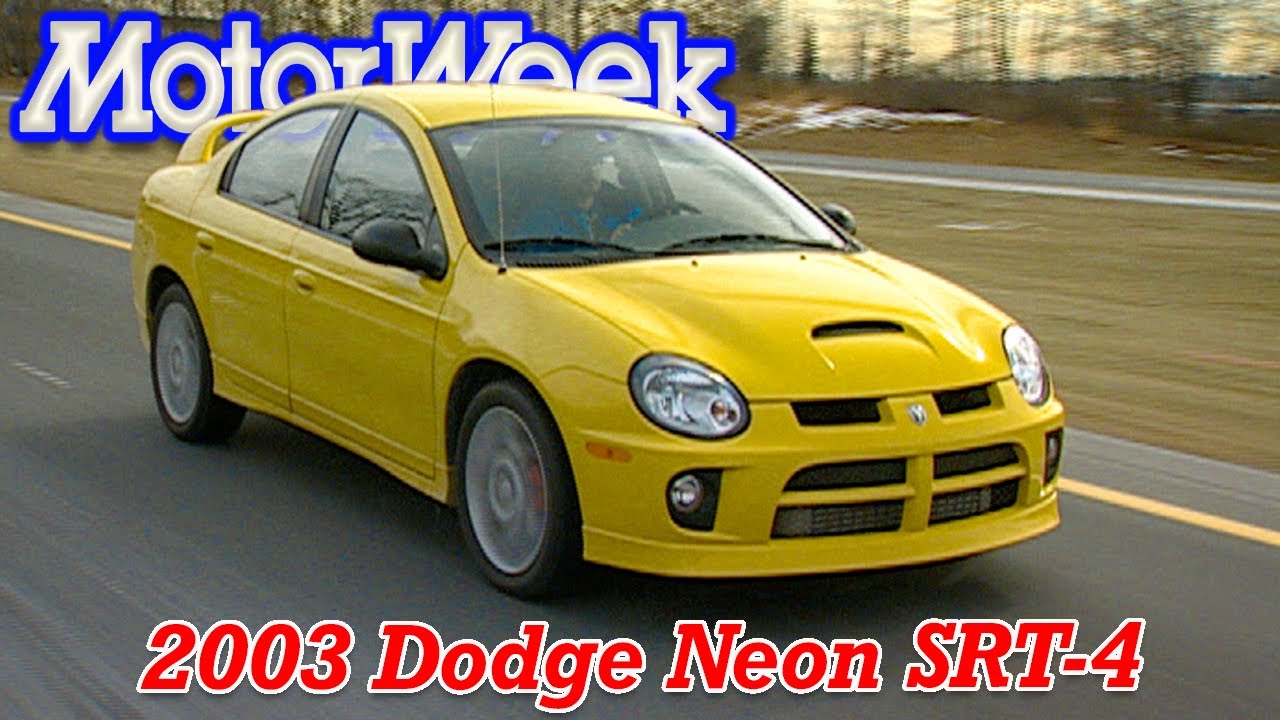 Dodge Neon SRT-4 2003 года