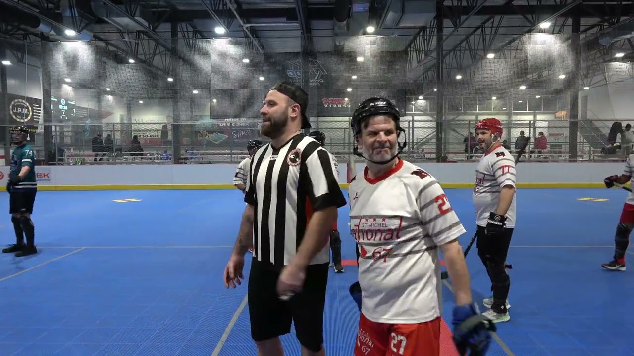 @NBHL 99's VS national 67 TOURNOI 28 MARS 2026 NBHL CANADA BALL HOCKEY STREET DEK HOCKEY BALLE 4K