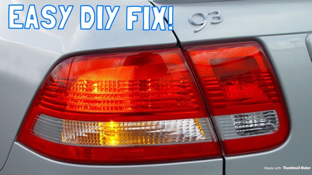 Saab 9-3 Quick Fix - Taillight Replacement