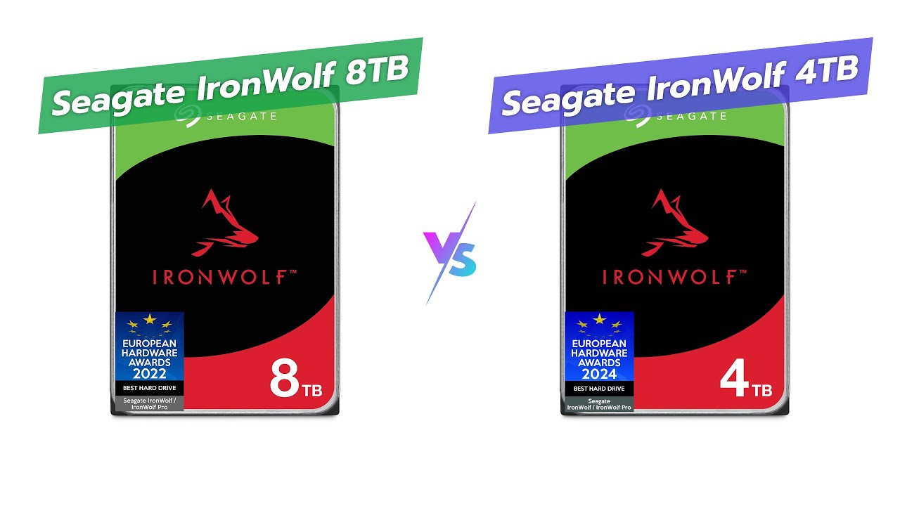Seagate IronWolf 8TB vs 4TB 🆚 Which NAS HDD is Best for You? 💾