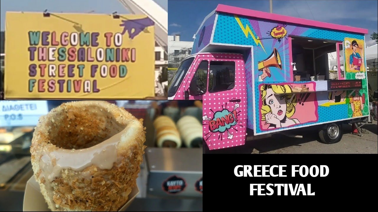 THESSALONIKI, GREECE FOOD FESTIVAL 2022