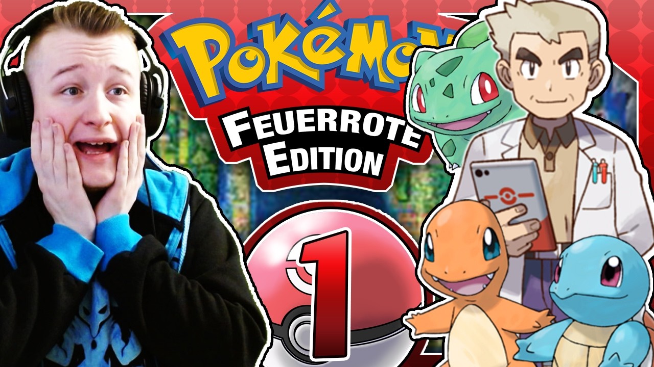 ENDLICH wieder neuer START in ALABASTIA🎖️ POKEMON FEUERROT🎖️ #1 [Deutsch/100%]