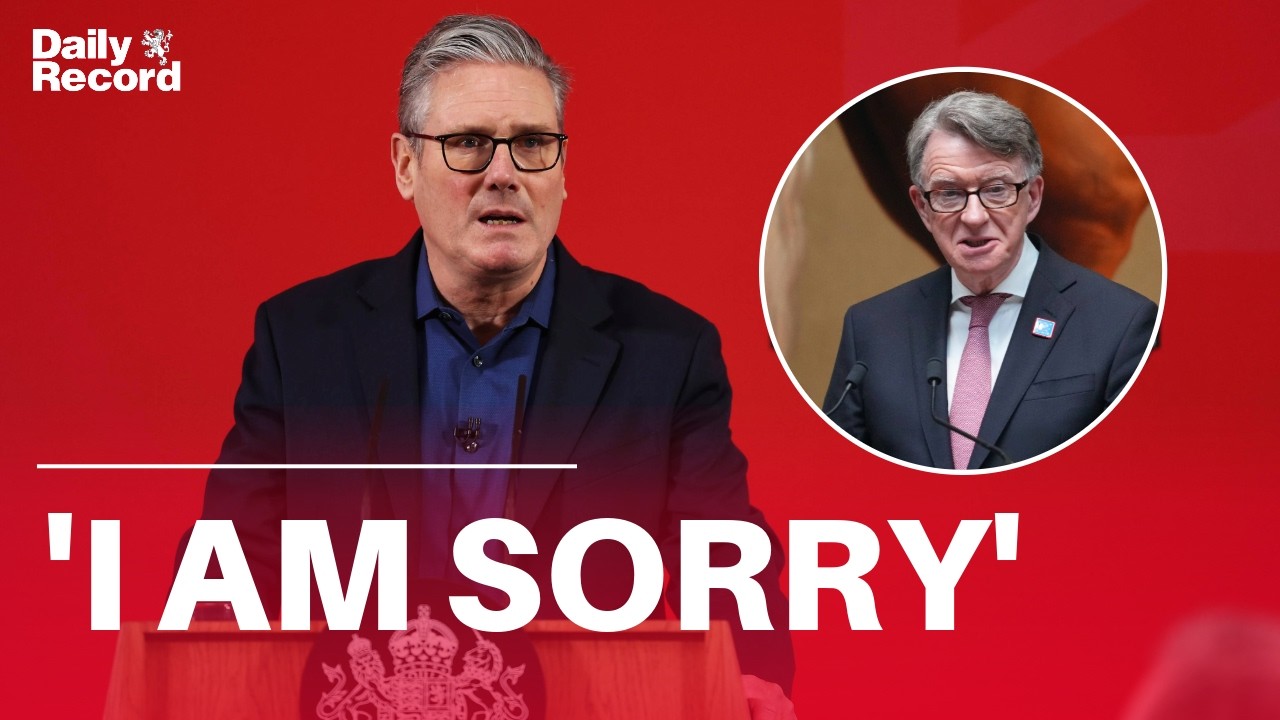 Keir Starmer makes heartfelt APOLOGY over Mandelson-Epstein handling