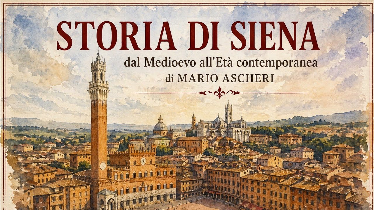 STORIA DI SIENA dal Medioevo all'Età contemporanea, di MARIO ASCHERI