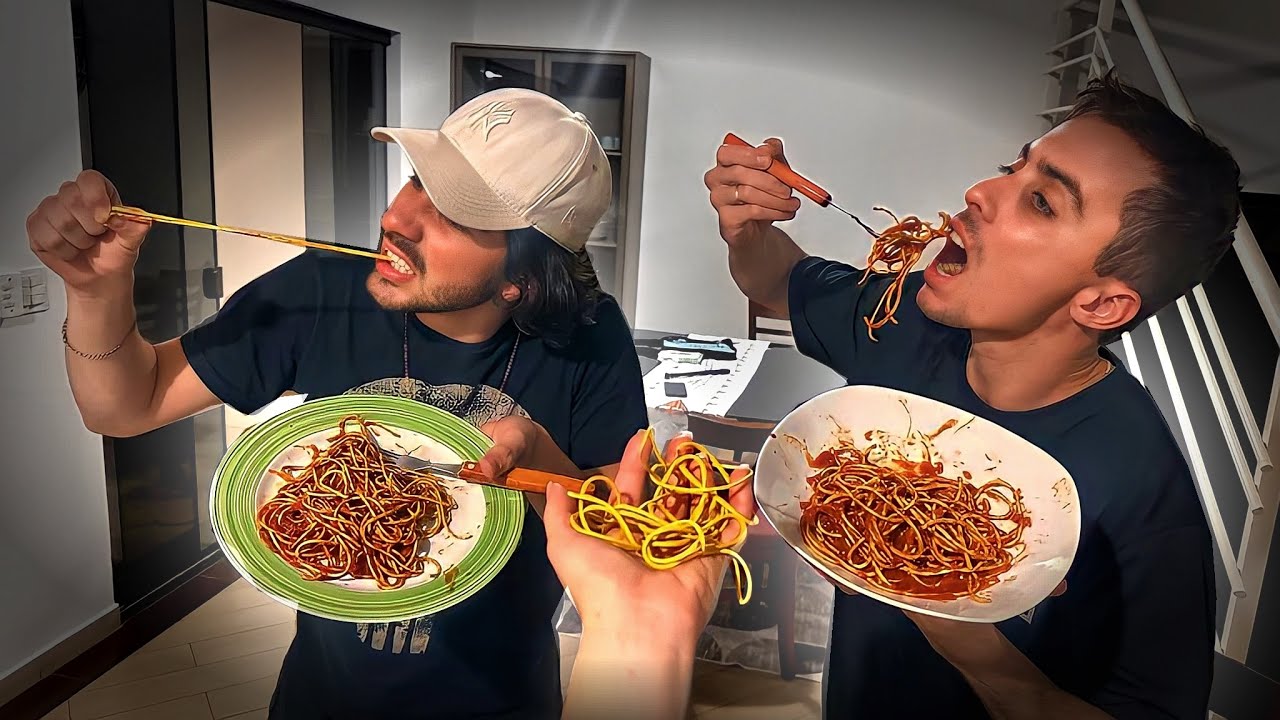 FIZ MACARRÃO DE ELÁSTICO PRA ELES *trolagem*