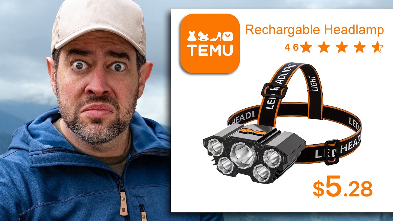 I Ordered Every Camping Essential from TEMU&hellip; and I&rsquo;m Confused