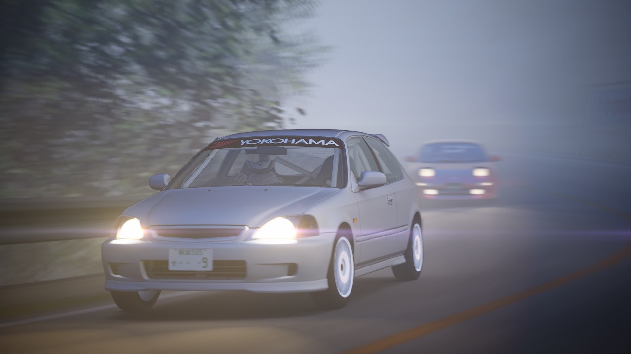 EK9 vs MR2 | Cinematic Touge Battle