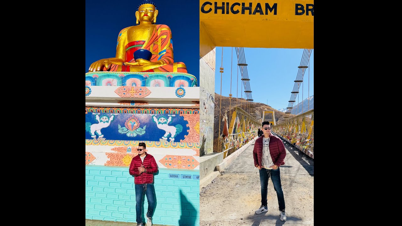 Chicham Bridge, Langza and Best Cafe in Spiti Kaza😍