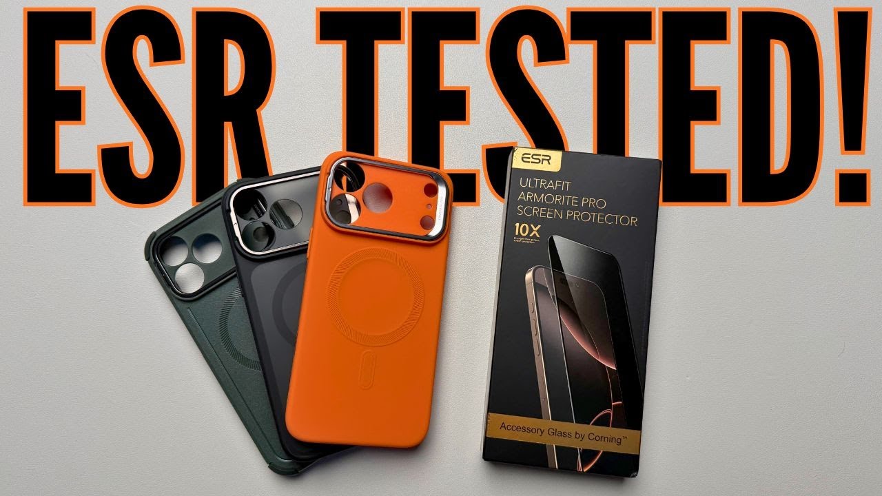 Я протестировал каждый чехол ESR для iPhone 17 Pro Max, чтобы вам не пришлось этого делать.