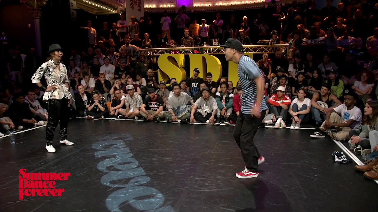 Yoshie vs Masato JUDGE BATTLE Locking Forever - Summer Dance Forever 2017