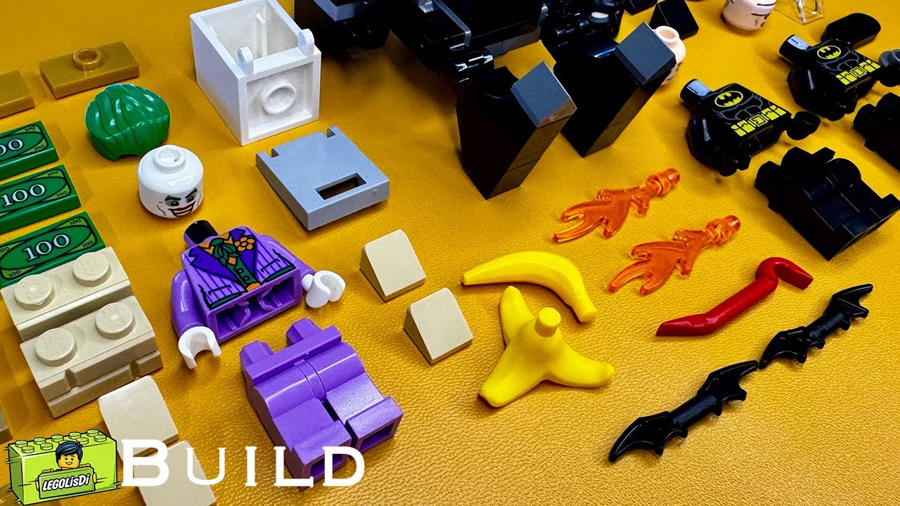LEGO Speed Build! LEGO Batman Jetpack 212402 + Batman Mega Mech 212401 + Joker 212405  ASMR