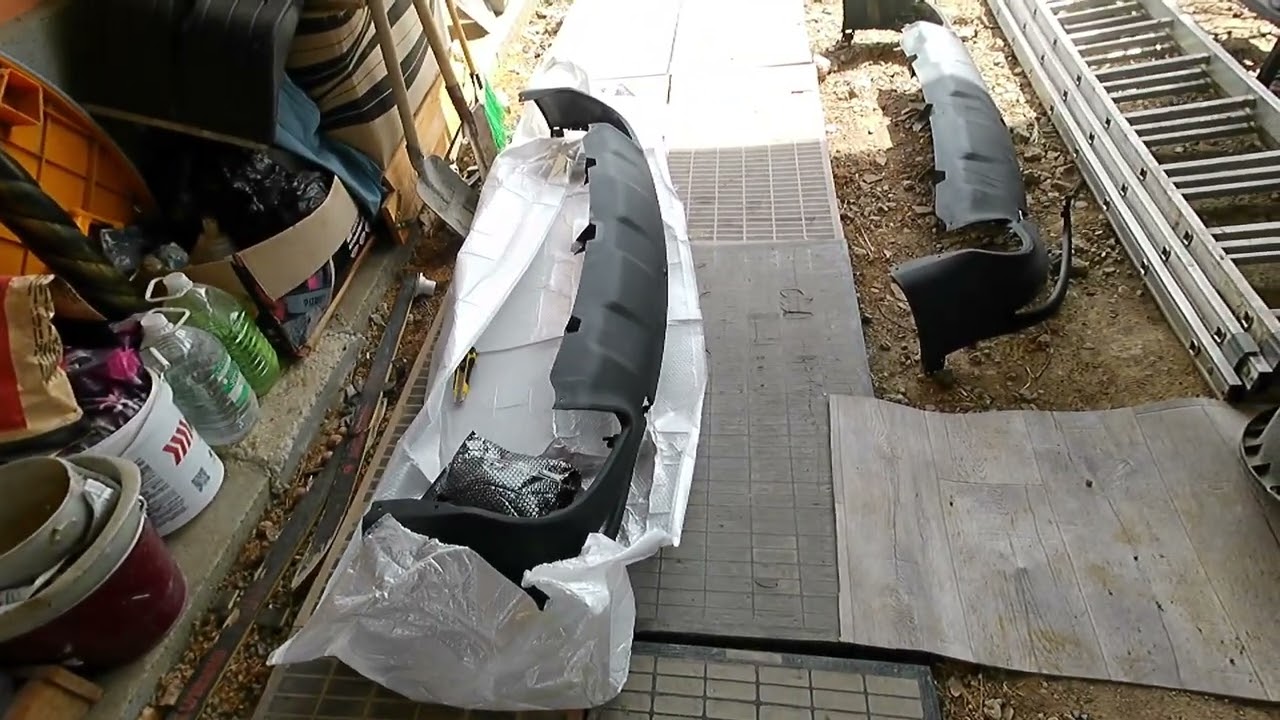 Chery tiggo 7 pro , ремонт заднего бампера ю