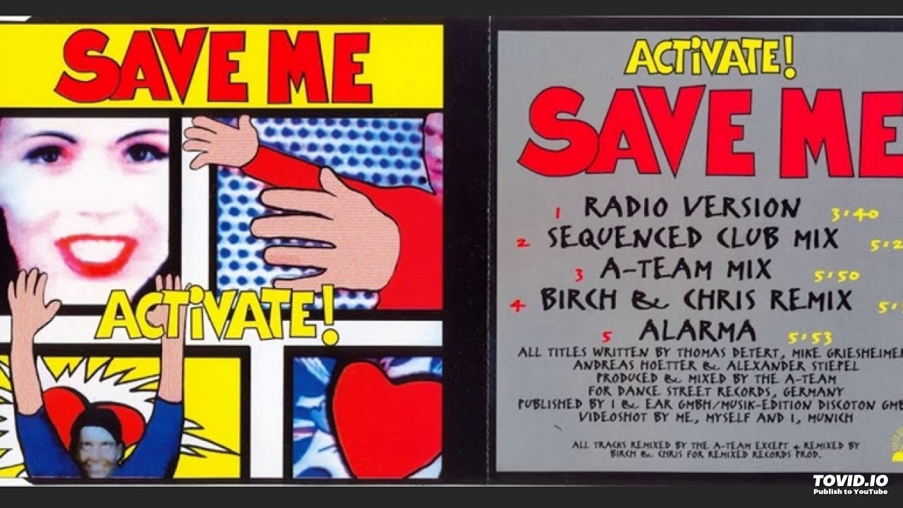 Activate – Save me (A-Team Mix – 1994)