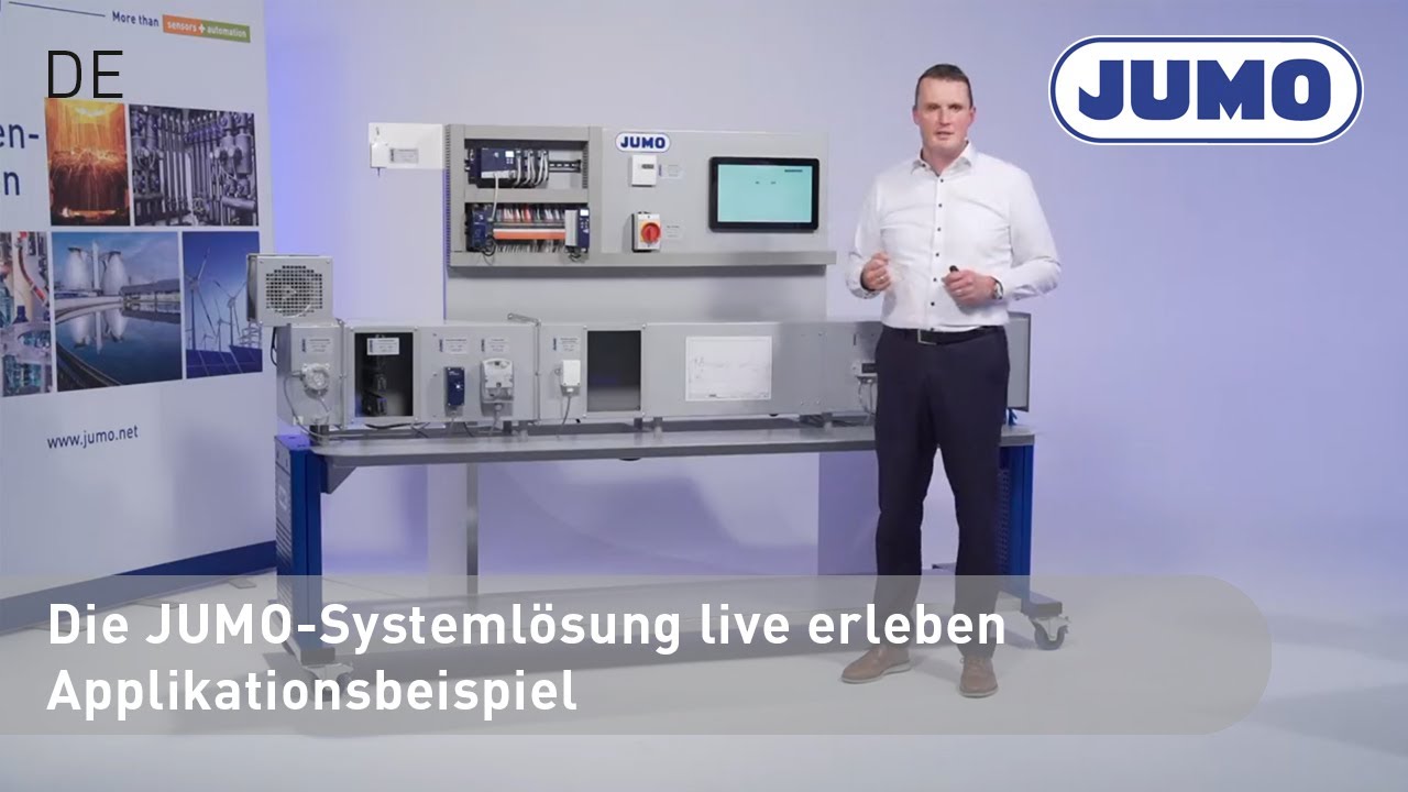 JUMO Systemlösung live erleben - Applikationsbeispiel