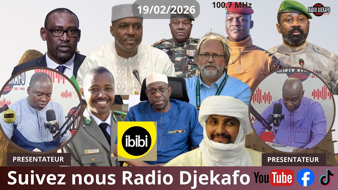 RADIO DJEKAFO 19 FEVRIER BOUA DIABATÉ ET ABOUBACAR CAMARA