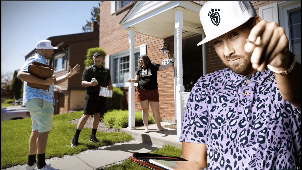 I Knocked EVERY DOOR in a NEW Neighborhood