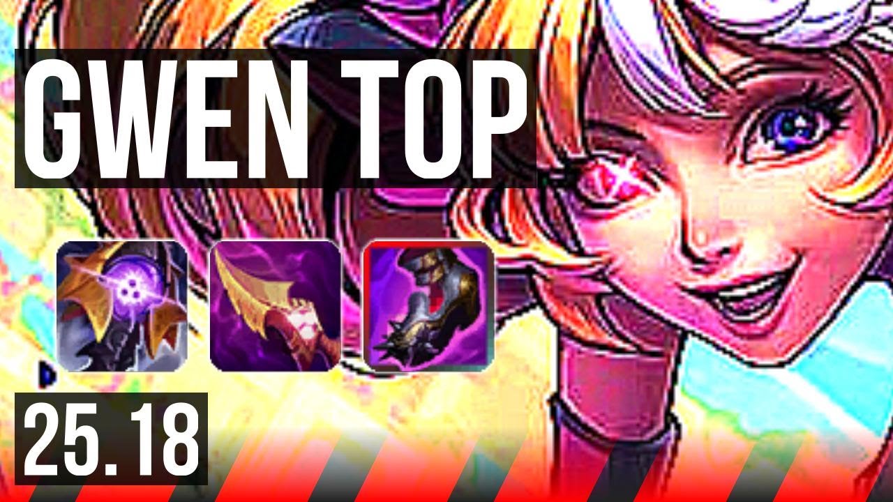 GWEN vs OLAF (TOP) | EUW Challenger | 25.18