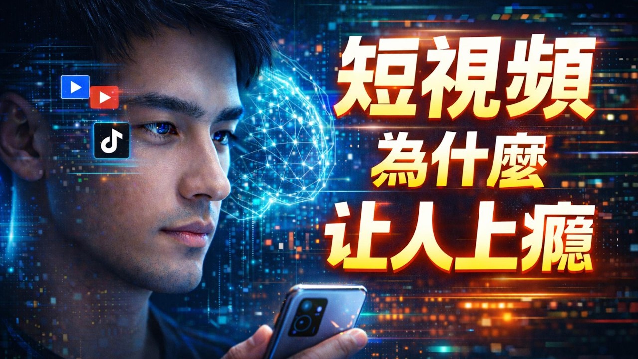 短影片為什麼讓人上癮#AI #shorts#短影片 #心理學 #演算法 #大腦機制 #科技與人類