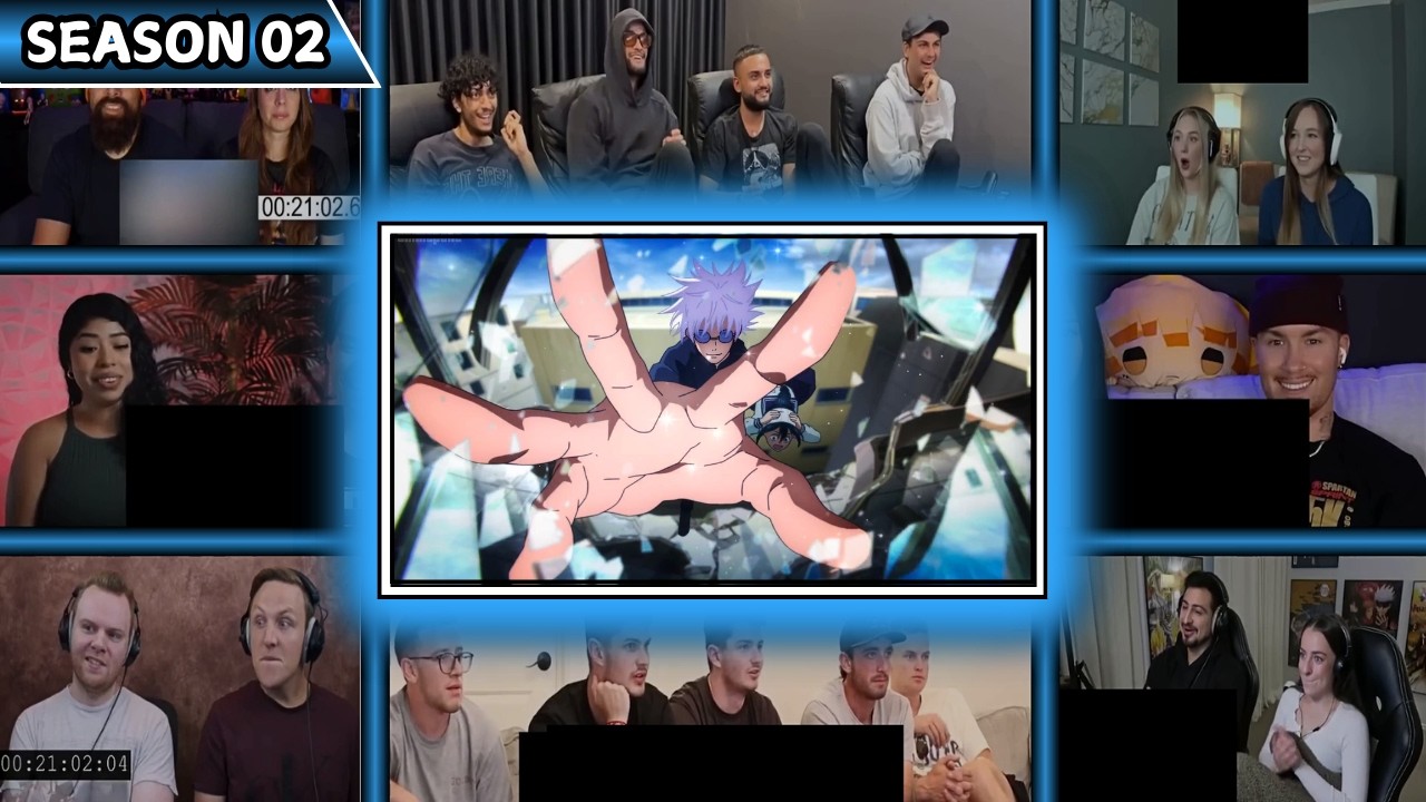 JUJUTSU KAISEN | SEASON 02 EPISODE 02 [ REACTION MASHUP ]