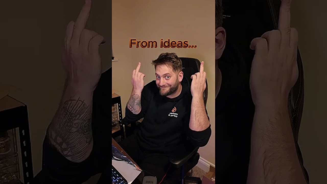 From concept to creation 💡➡️🖨️ Turning random ideas into reality, one layer at a time.